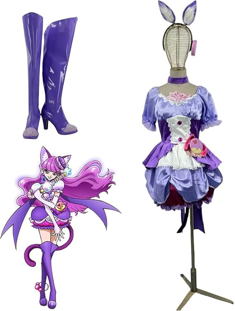 キュアマカロン　コスプレ衣装　女性3L Amazon.co.jp: [ラゾエ] キラキラ☆プリキュアアラモード キュア